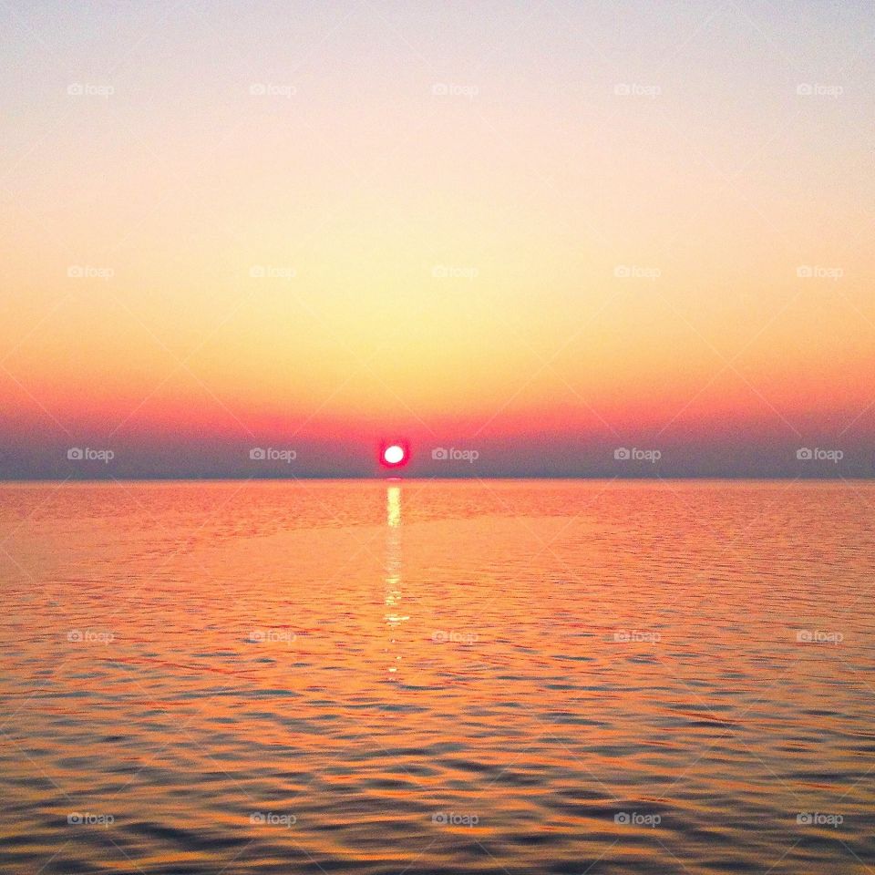 Sunrise , sea 