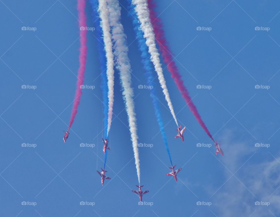 The Red Arrows. 
