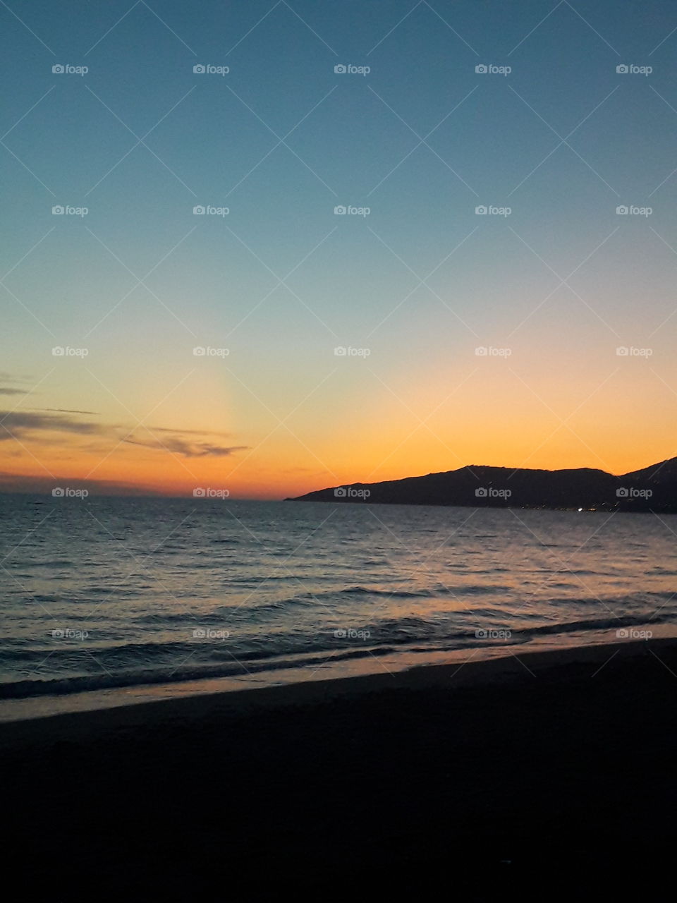 Sunset at beach 🔥