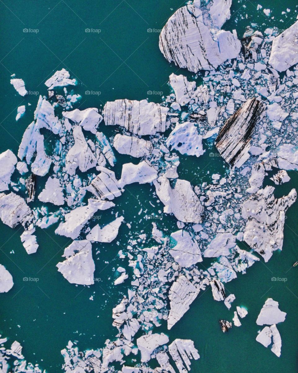 Iceland from the sky