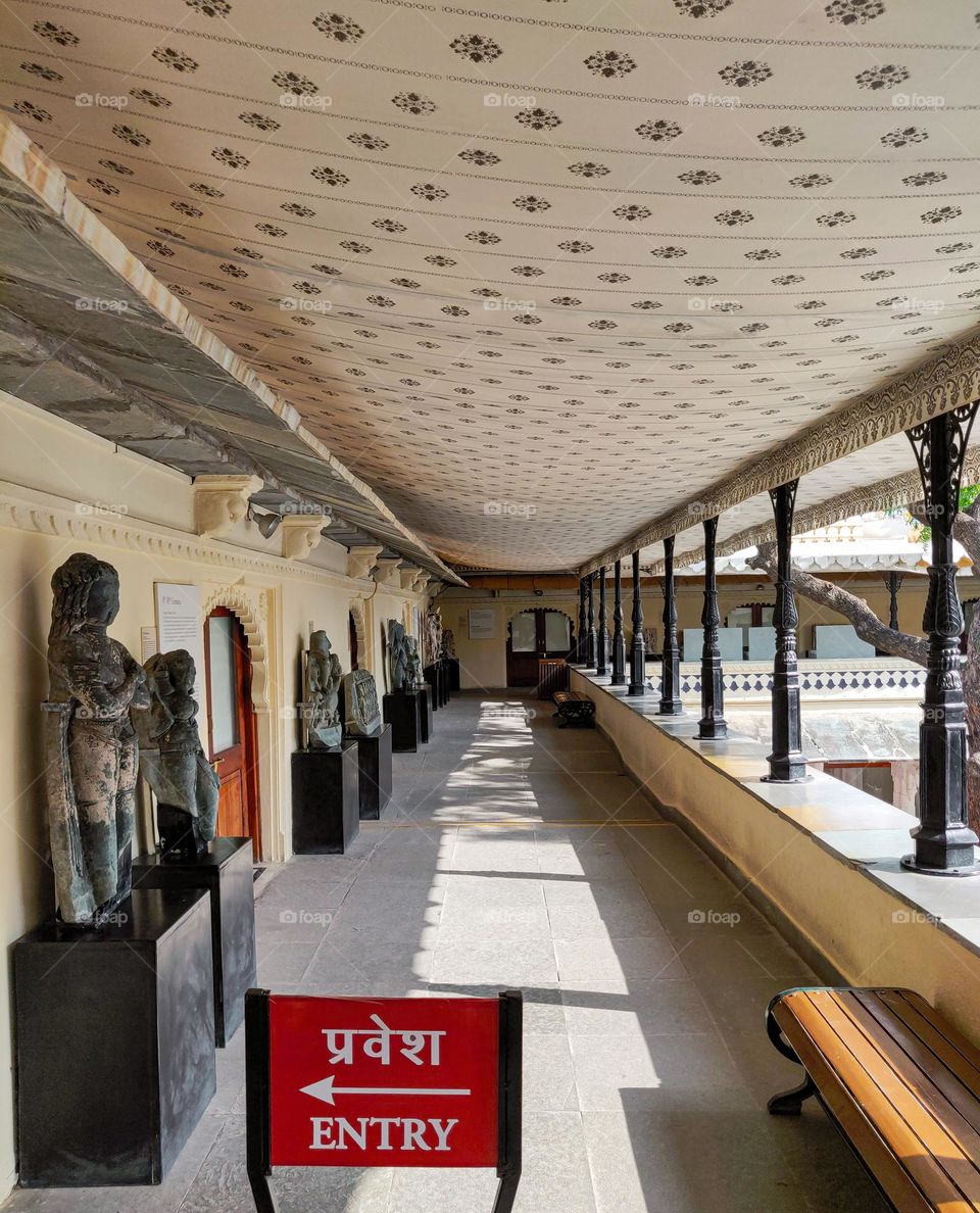 Corridor of a palace