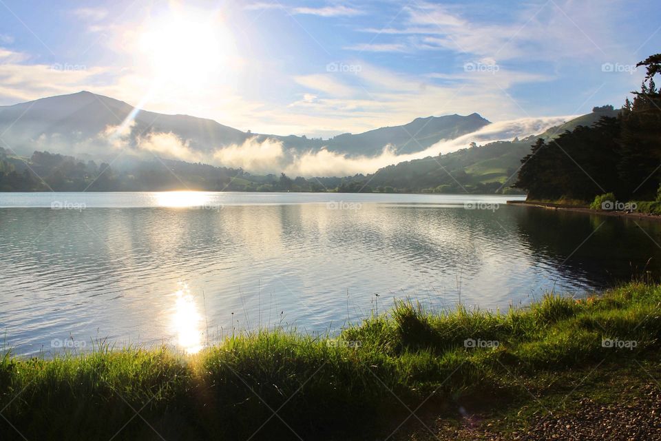 Scenic view of a lake