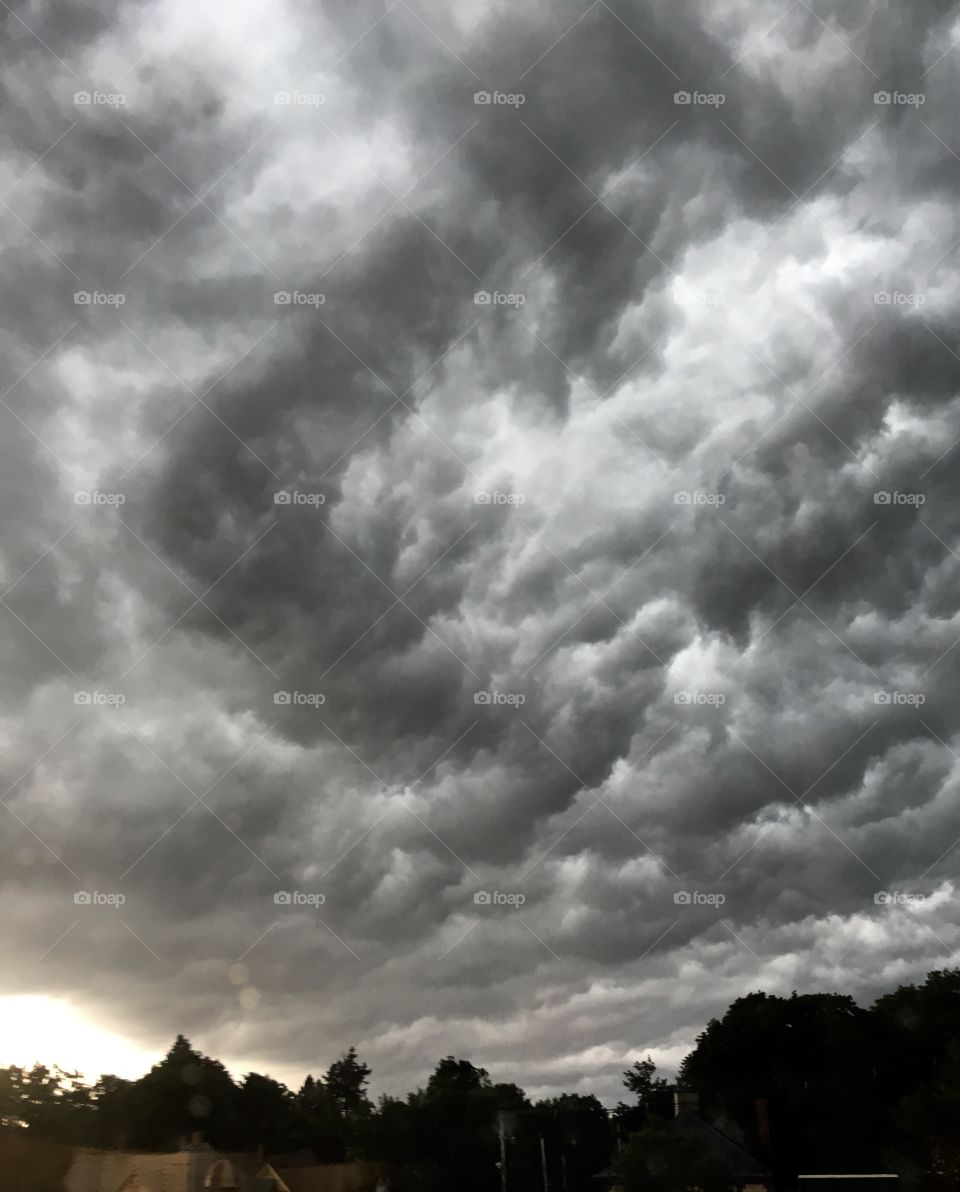 Storm cloud.
