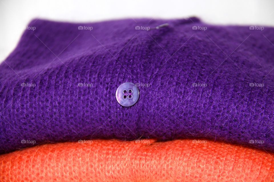 Writings purple cardigan