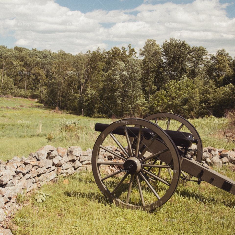 Cannon, No Person, War, Gun, Military