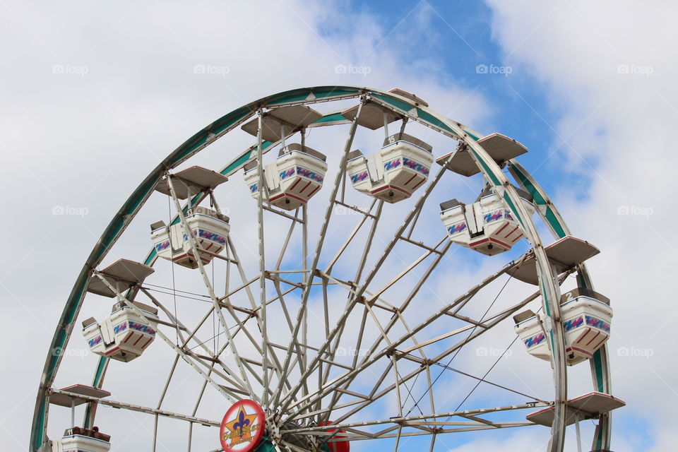 Ferris wheel at the South Dakota State Fair in Huron, SD. 