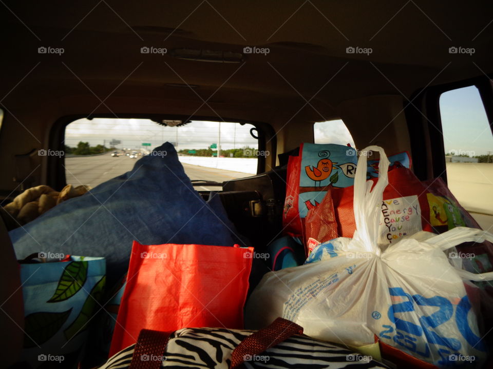 Packed and ready for roadtrip.