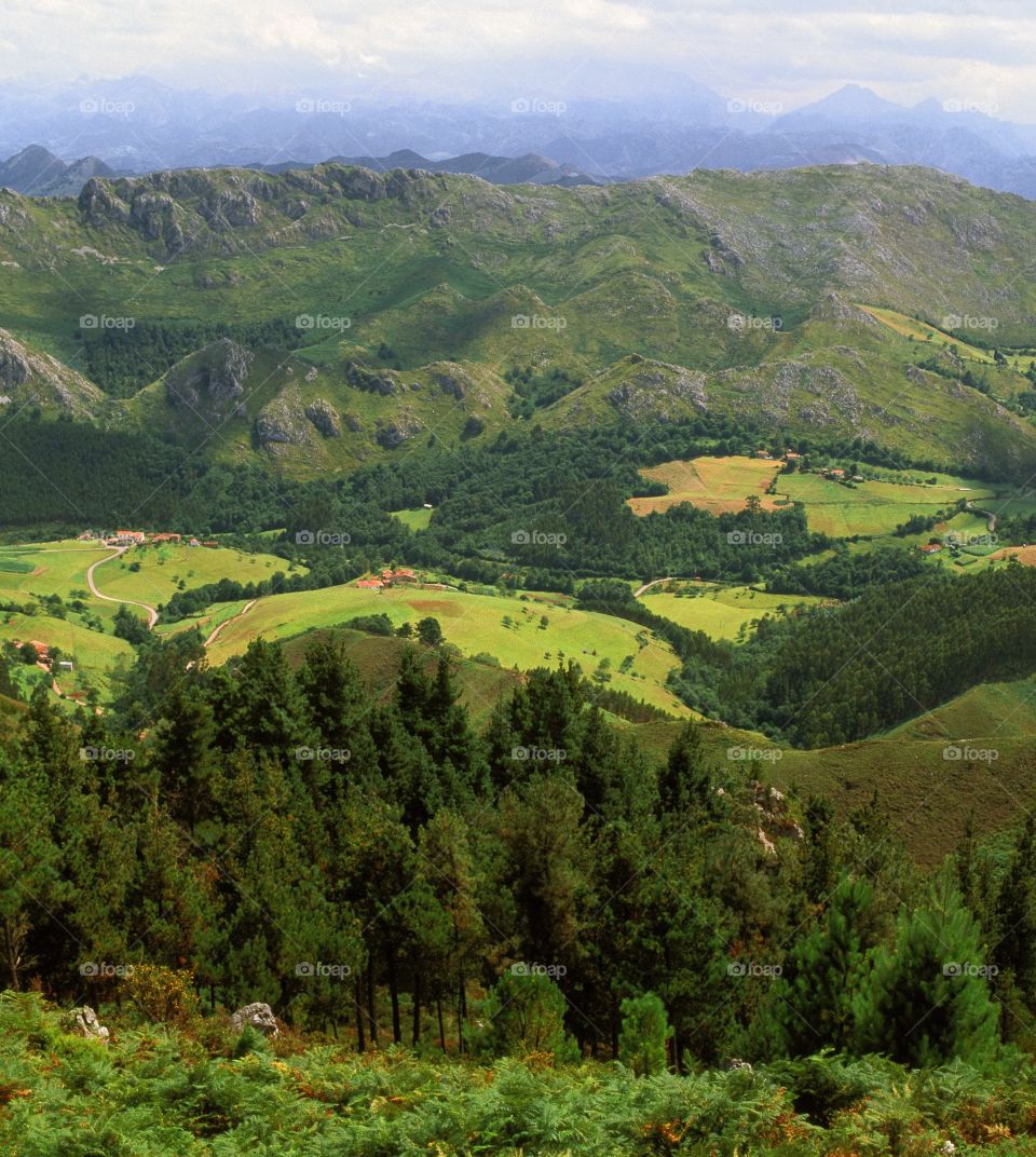 Asturias . Costa Verde Spain 