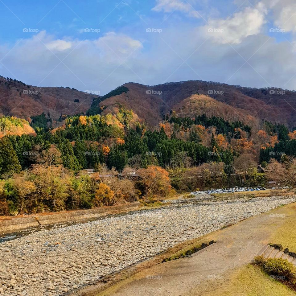 Autumn Season in Shirakawago