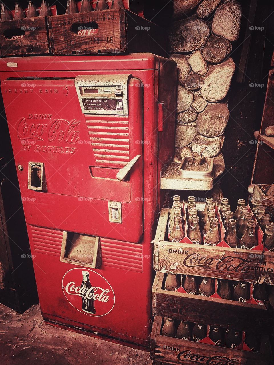 Vintage Coca-Cola Machine