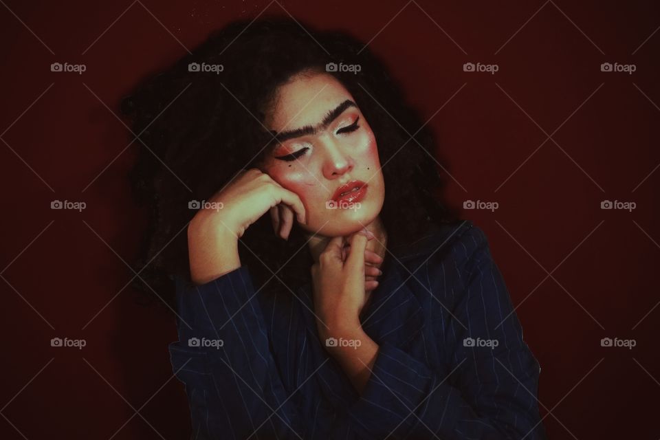 Beauty Make-up Model