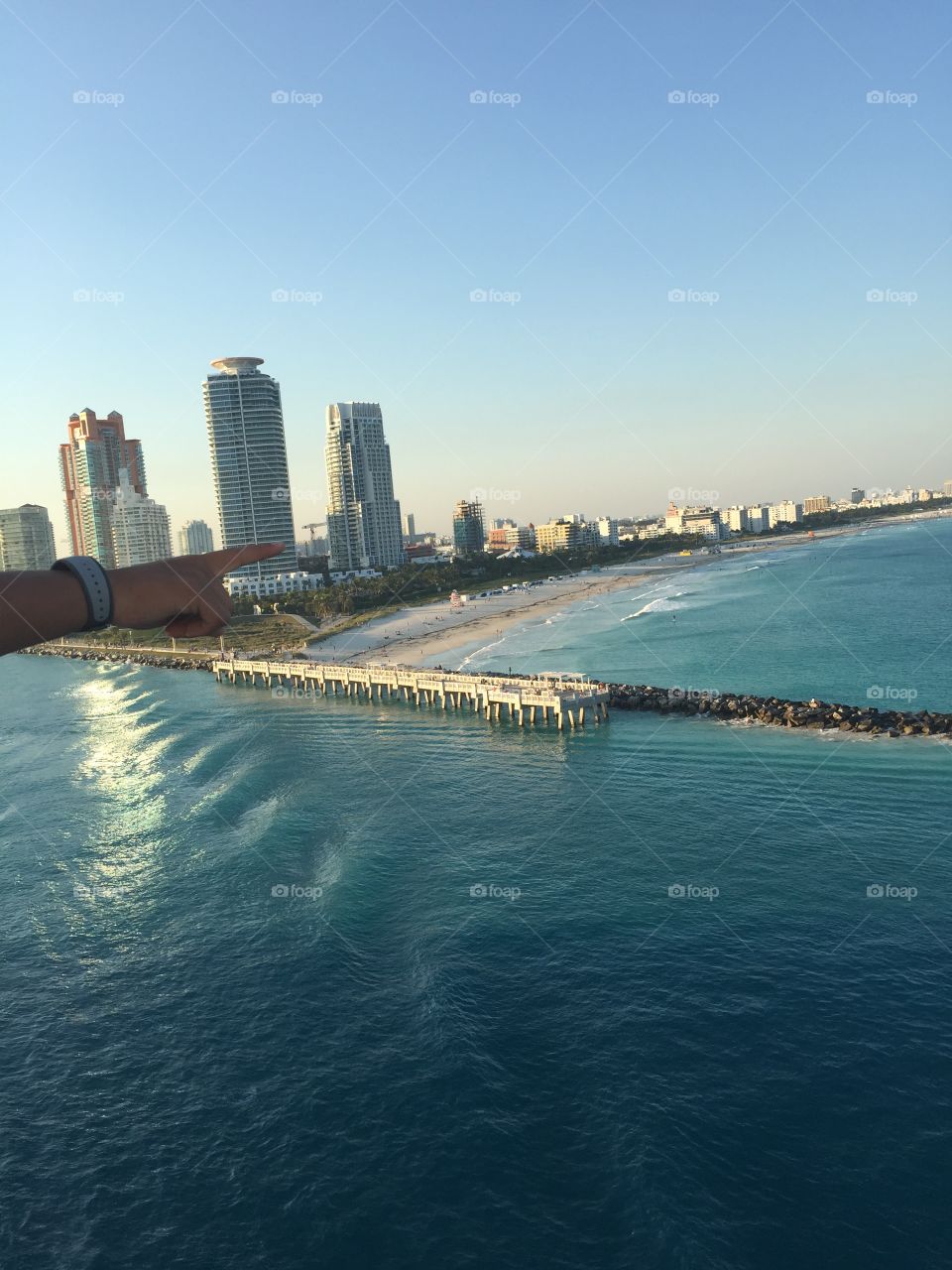Miami City: View From A Cruise