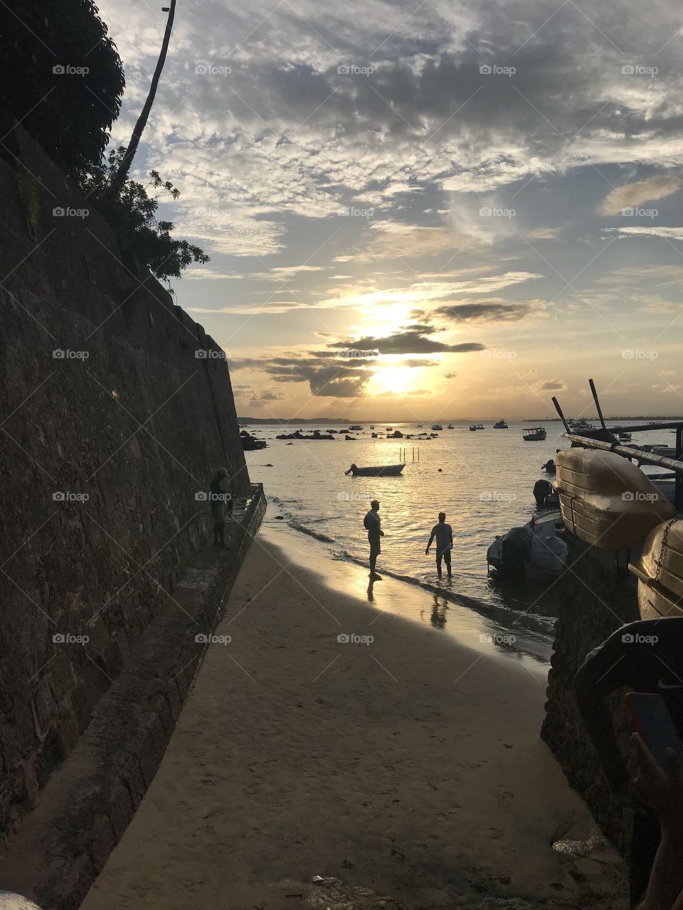 sunset in Morro de São Paulo😍