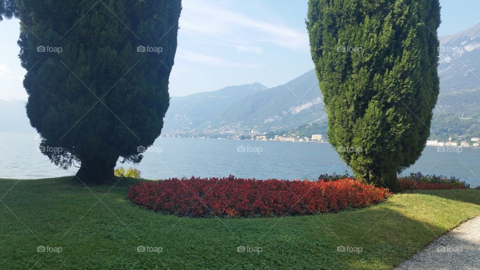 The environment around Bellagio - Como's lake