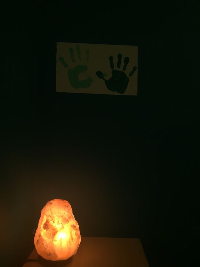 Salt Rock Lamp