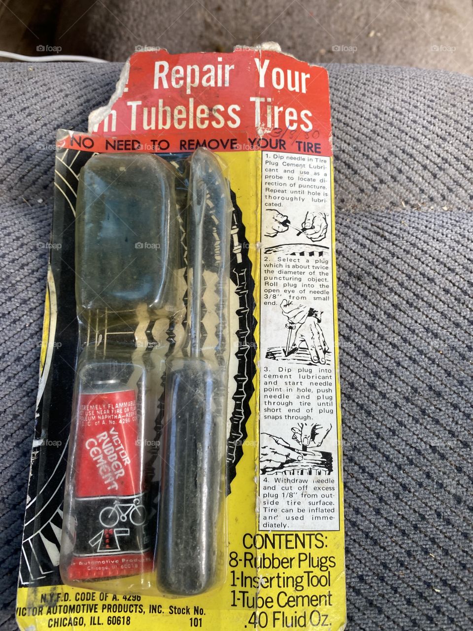 Tire plug kit
