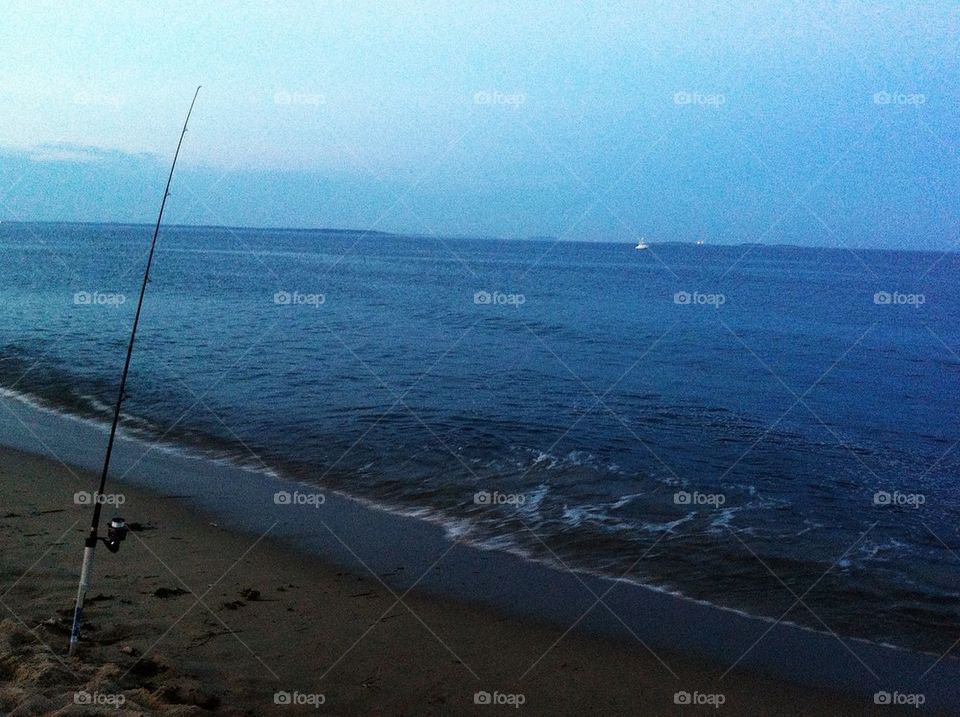 Ocean fishing Maine