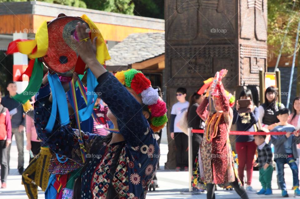 Aboriginal dance in Taiwan