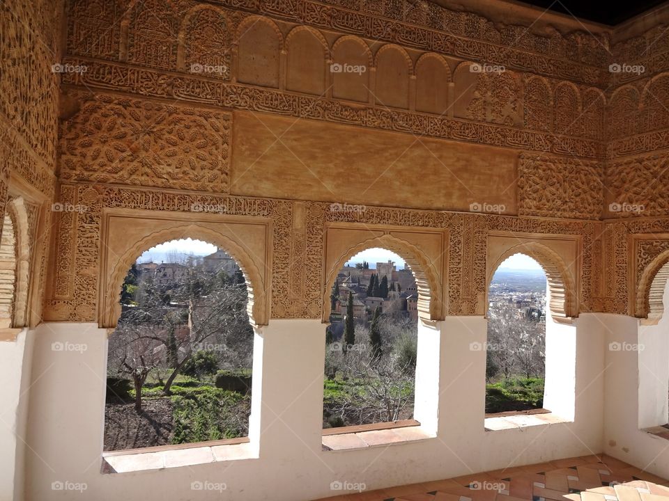 Alhambra in Granada, Spain