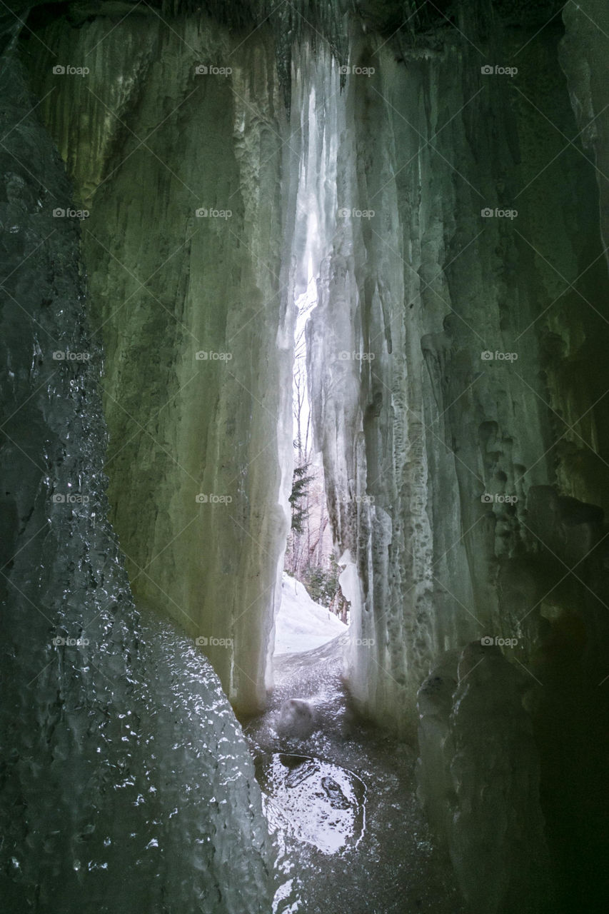 Ice Curtain. Another one from the Eben Ice Caves. 