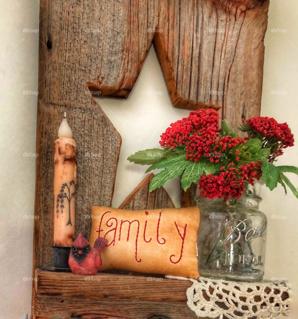 Rustic home decor design 