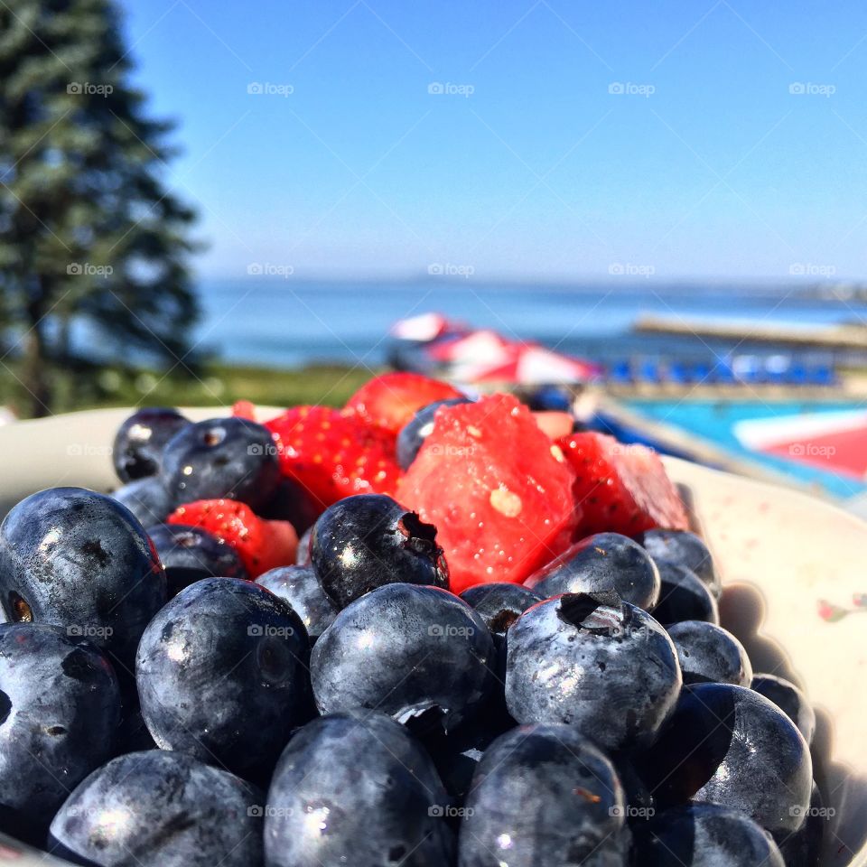 Fruit at Kennebunk, Maine. 