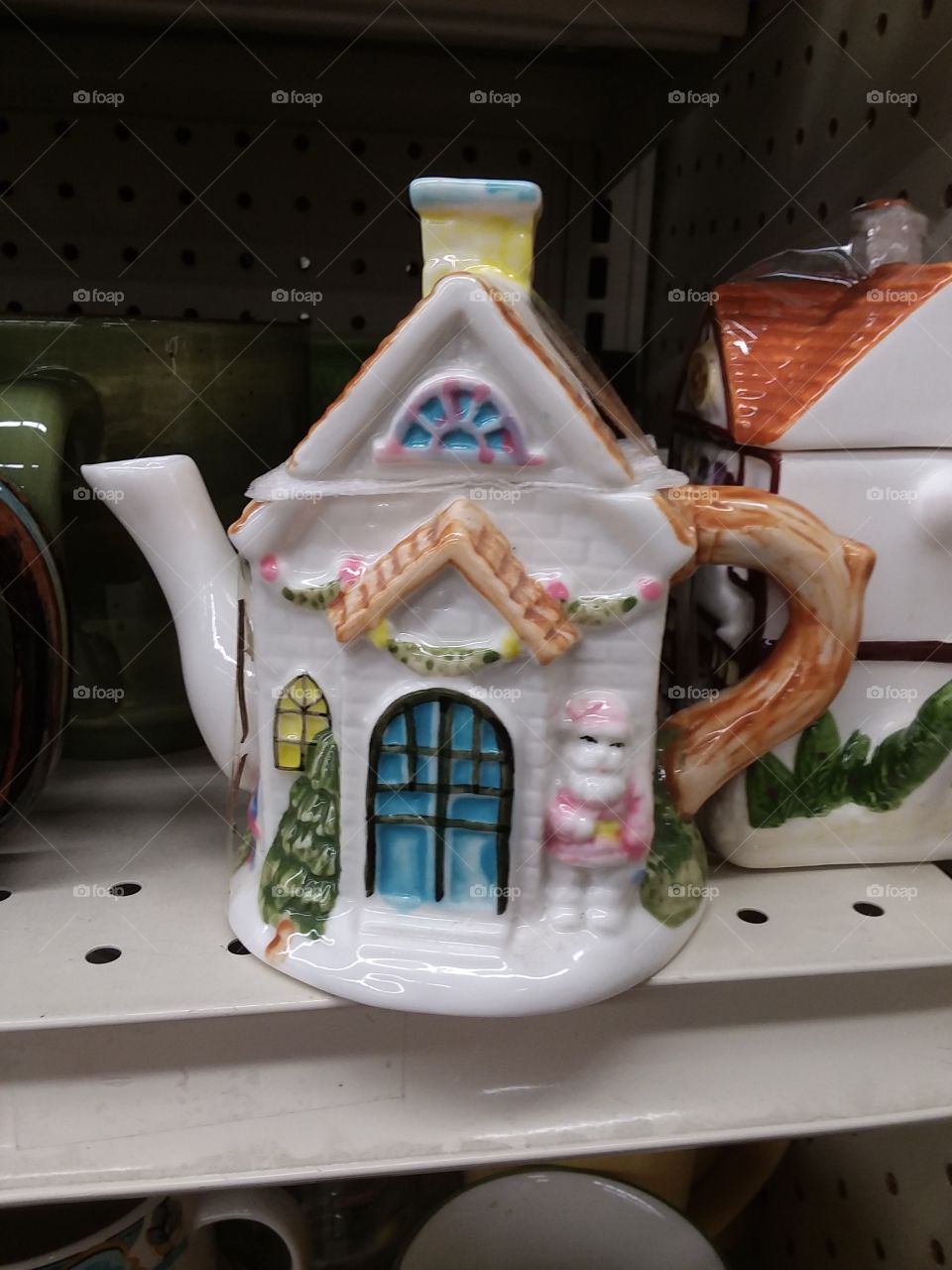 tiny house tea pot