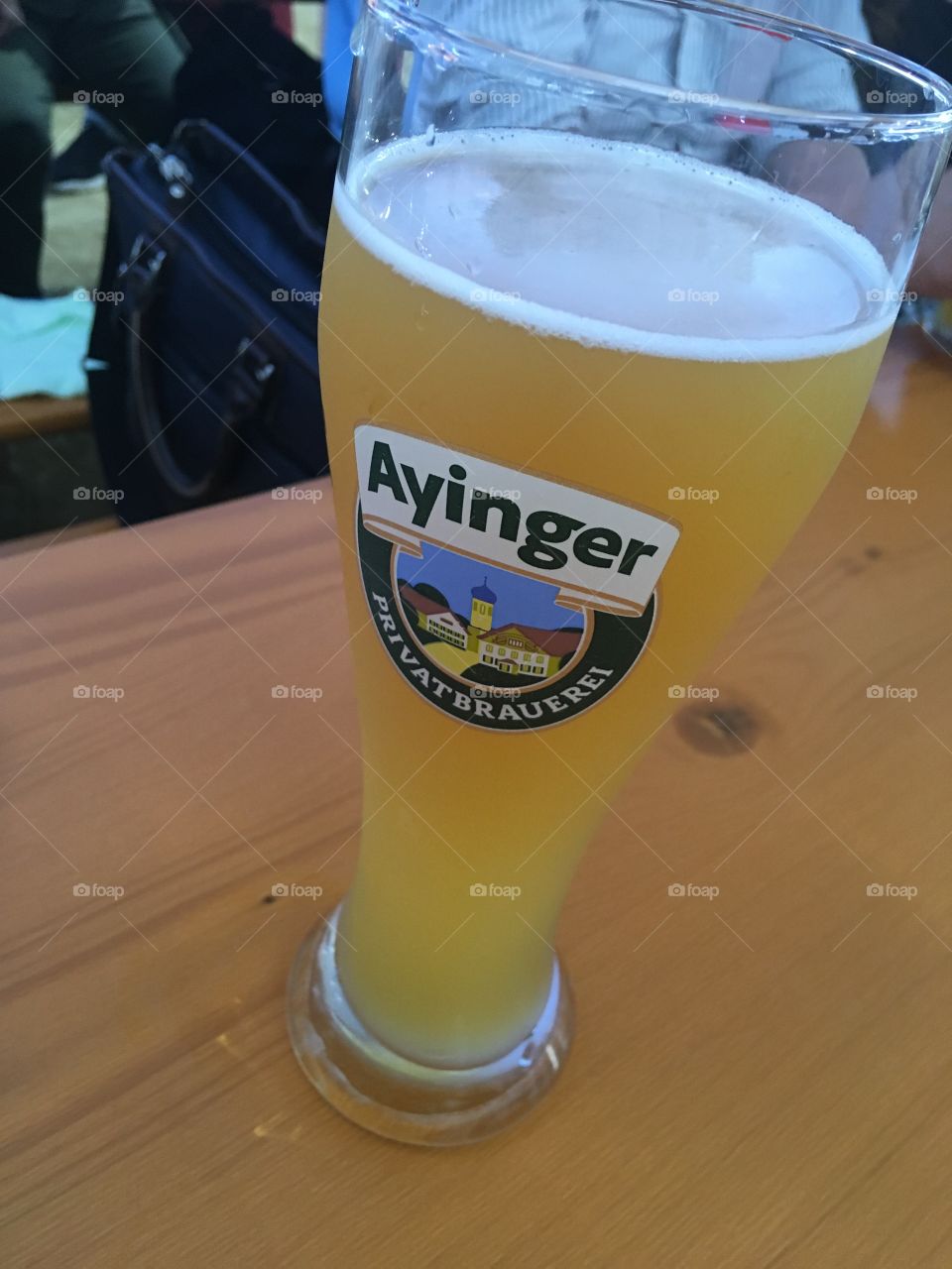 Ayinger beer!!
