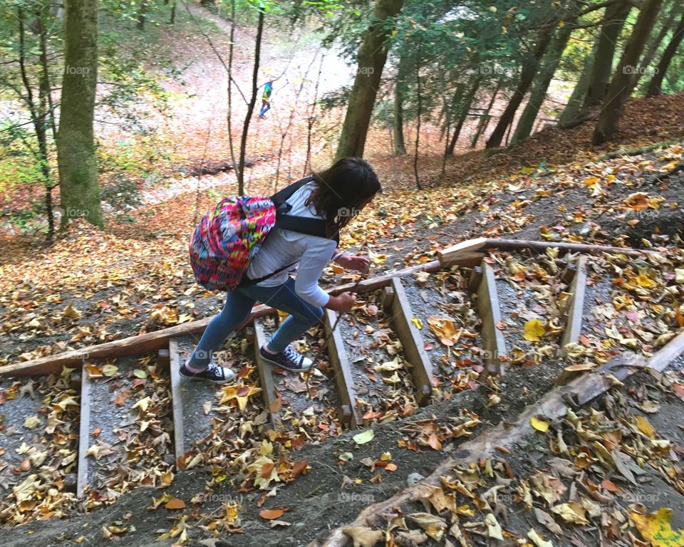 Exploring the mountain