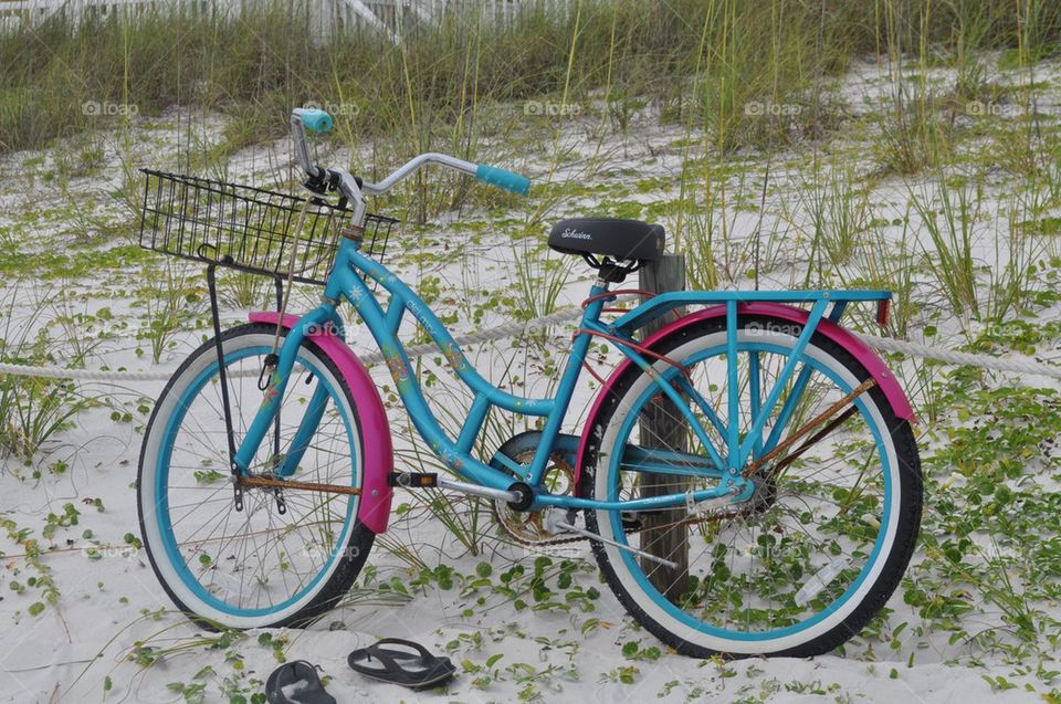 Bike on Beach