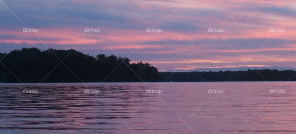 pink lake