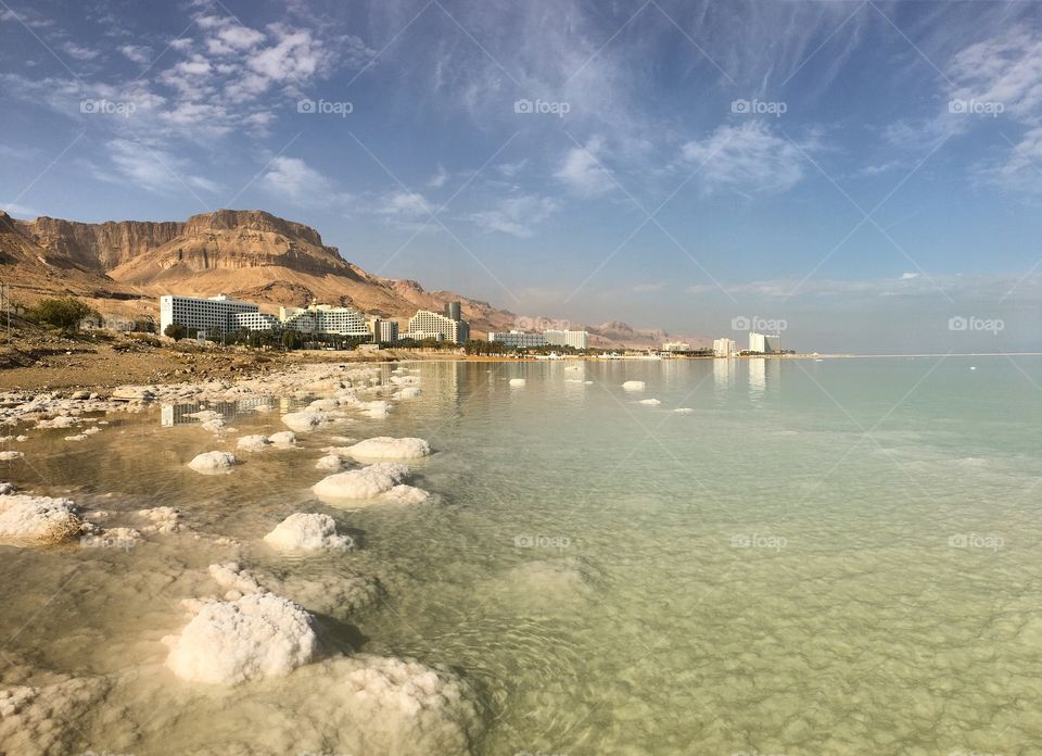 Dead Sea in Israel 