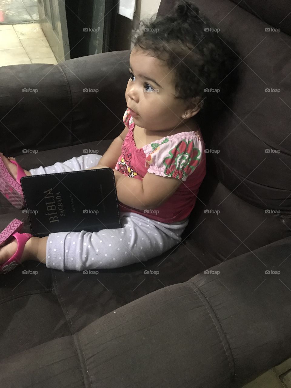 Sophia reading bible 