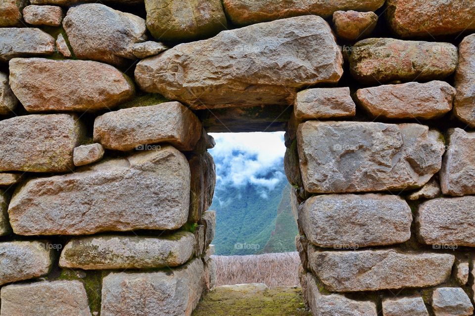 Machu Picchu Window