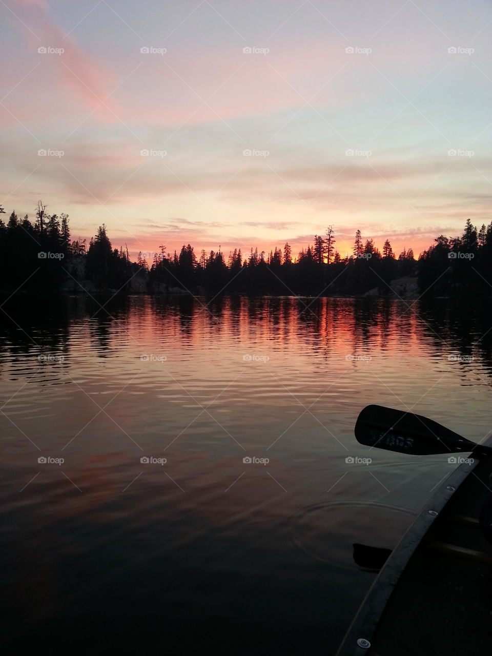 Sunset on Lake Kirkwood
