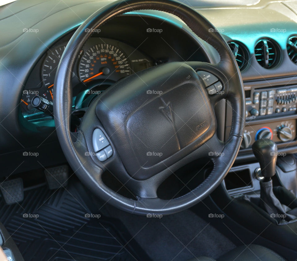 Dashboard and interior 