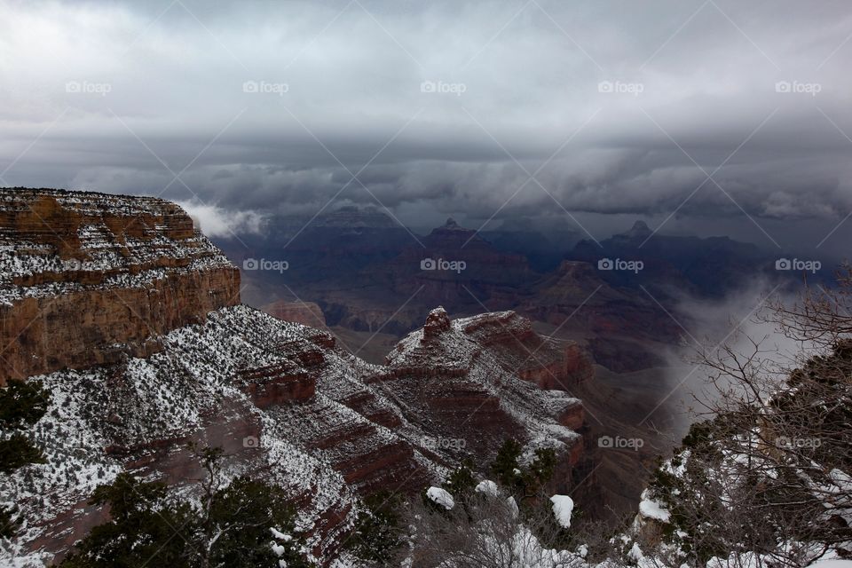 View of grand canyon national park