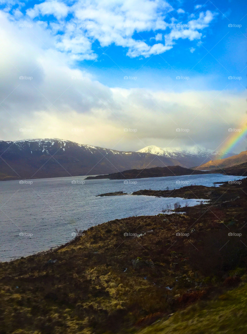 Scottish Highlands Rainbow