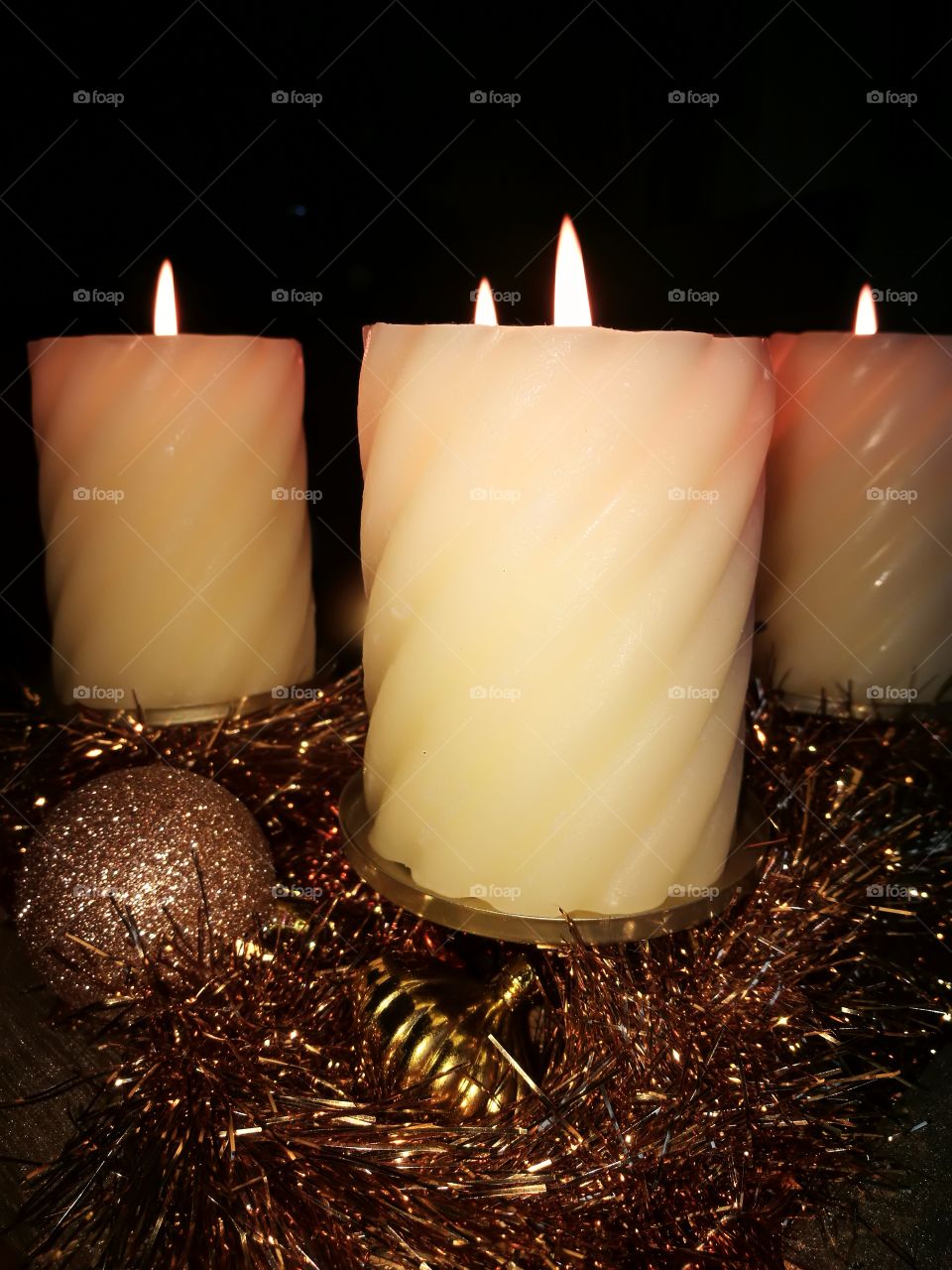 Advent candles