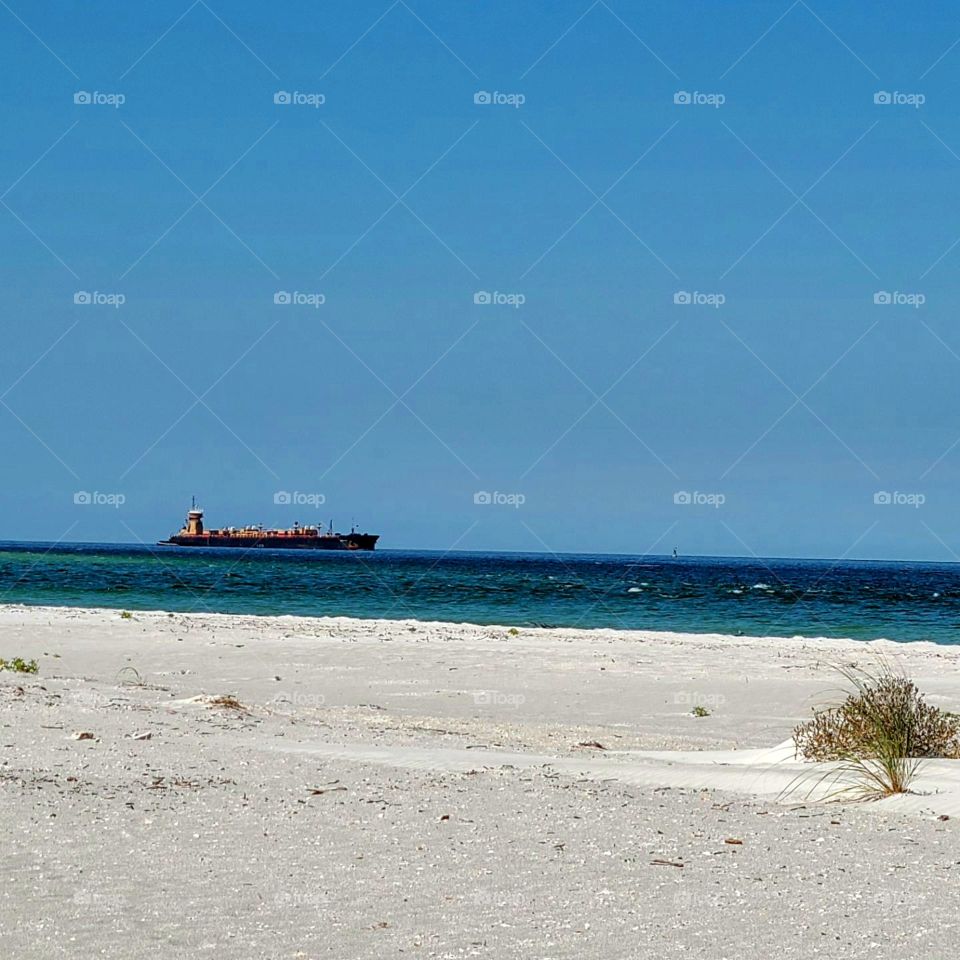 Beach at Egmont Key, Florida