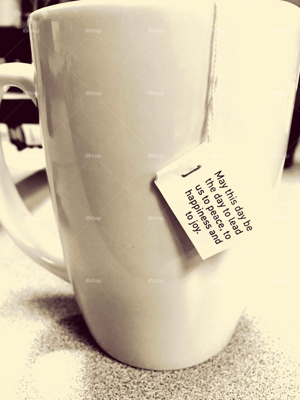 Food for thought this morning with Yogi tea