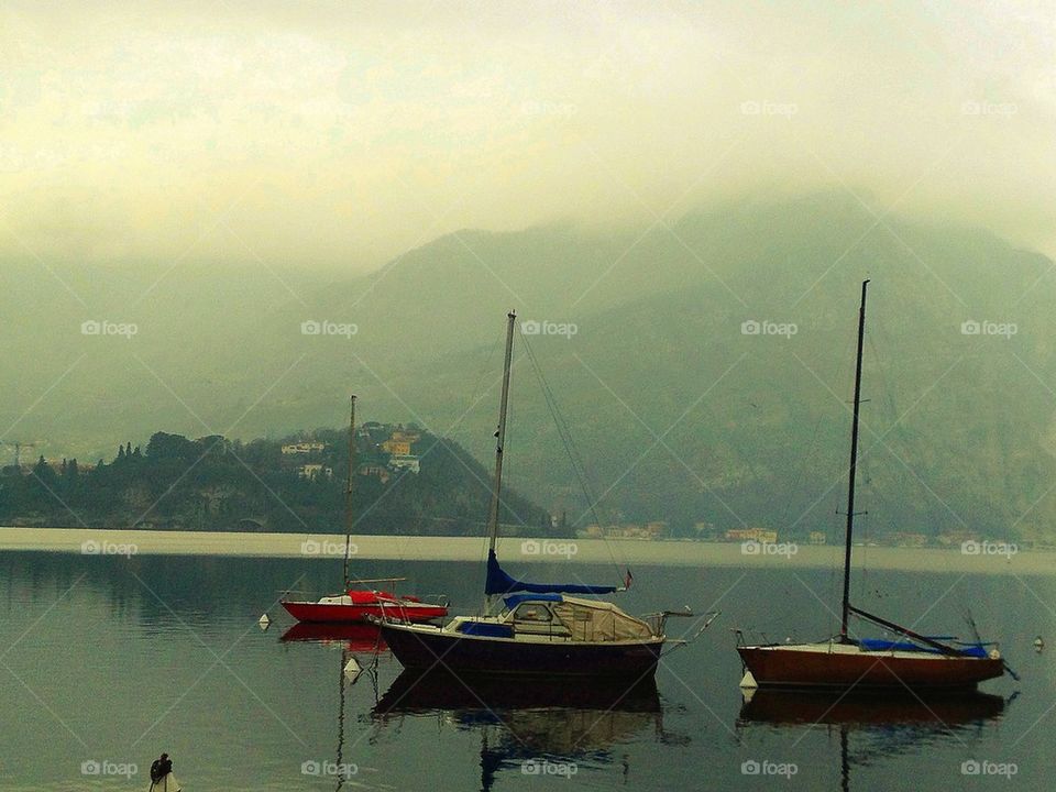 Como lake by Lecco