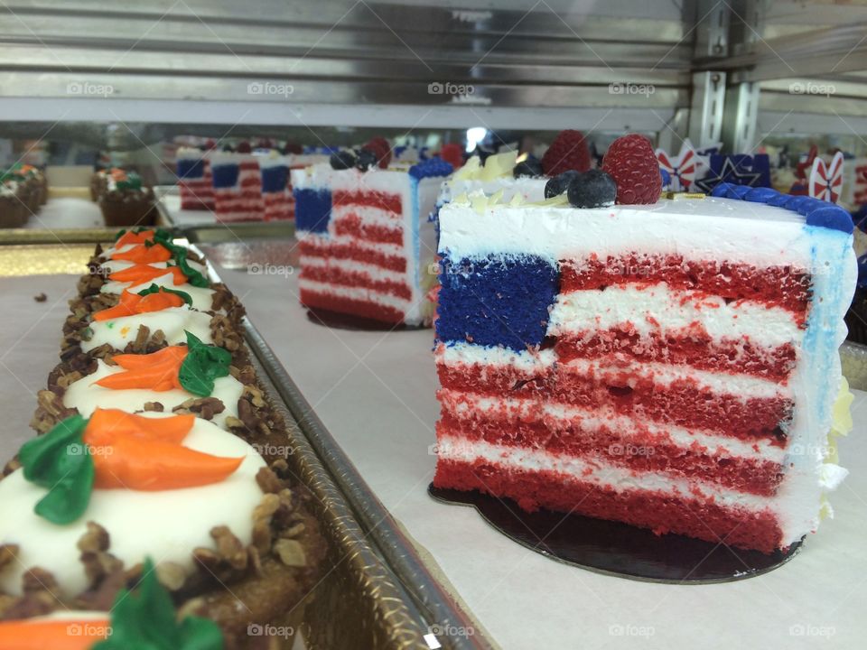 4th of July cake