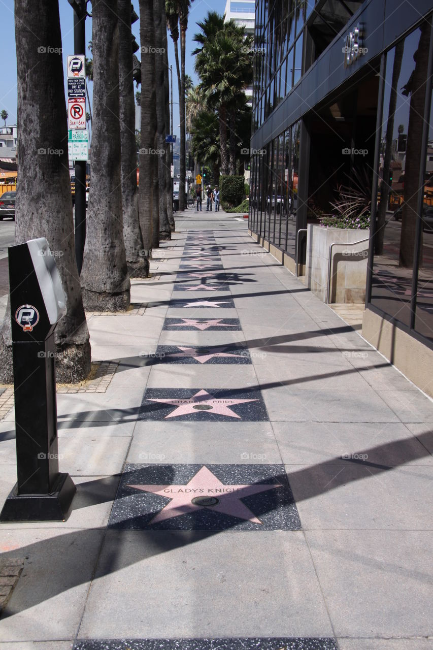 Walk of fame Hollywood 