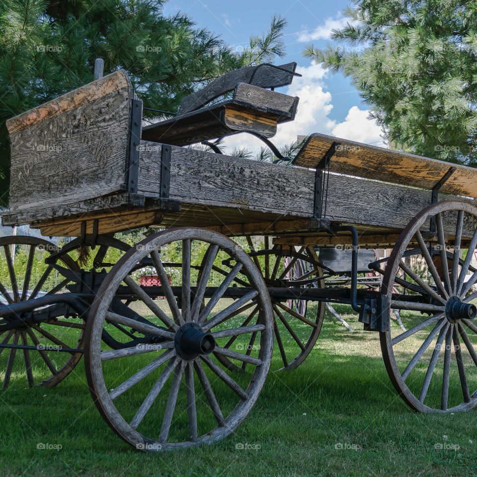 Great old supply wagon