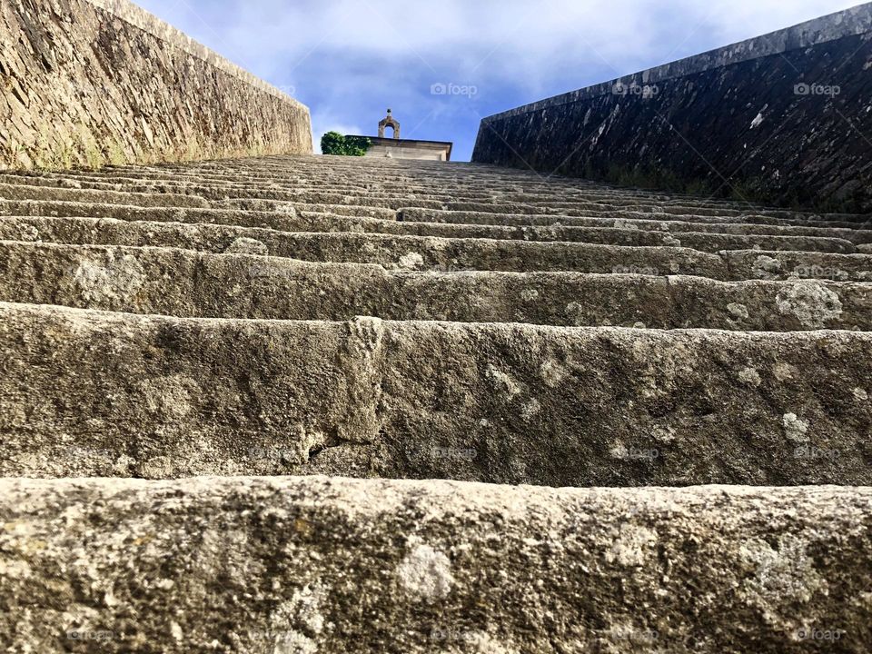 Steep Spanish Steps 