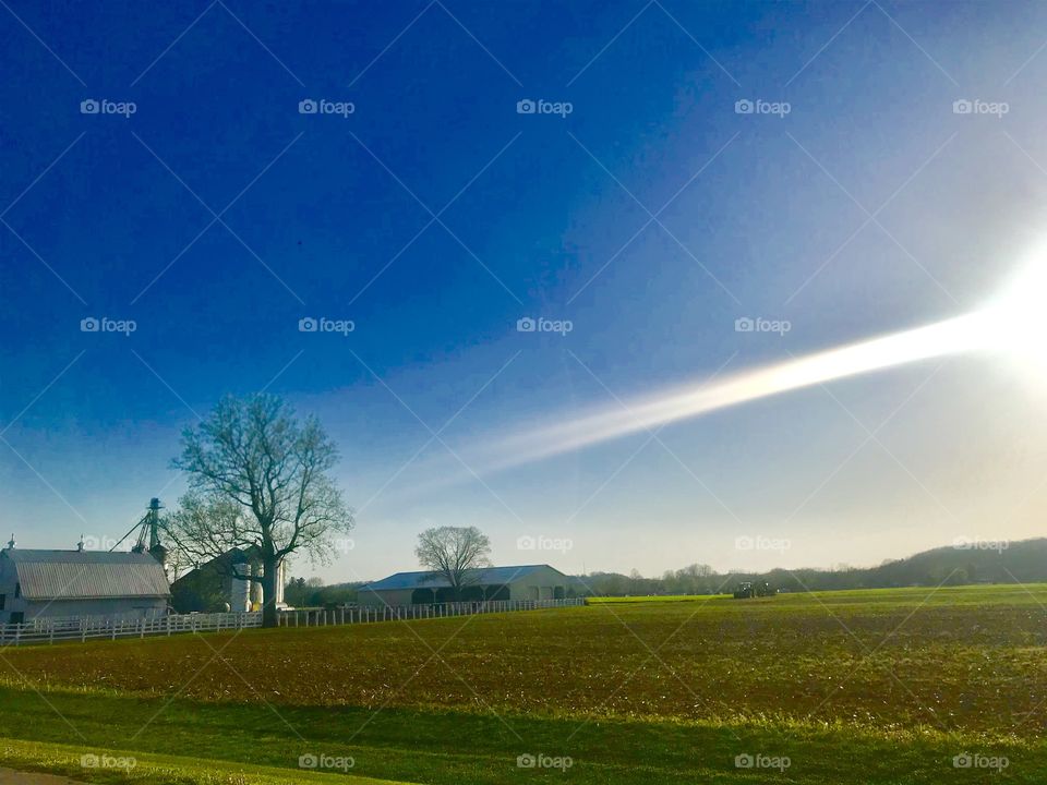 Driving through Indiana 