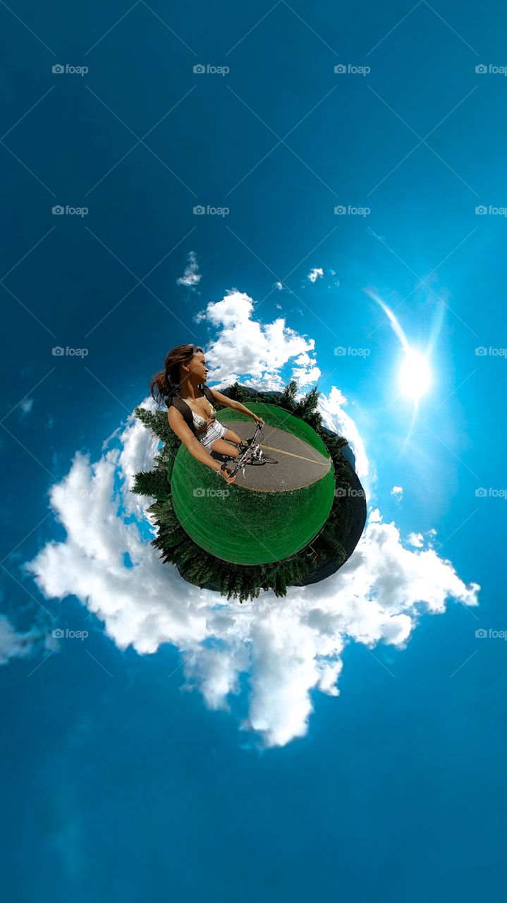 Biking all over the world