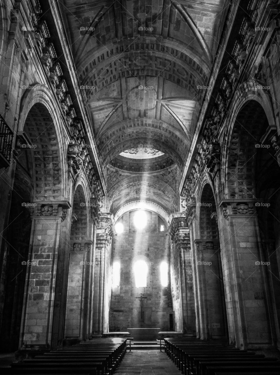 Interior of cathedral