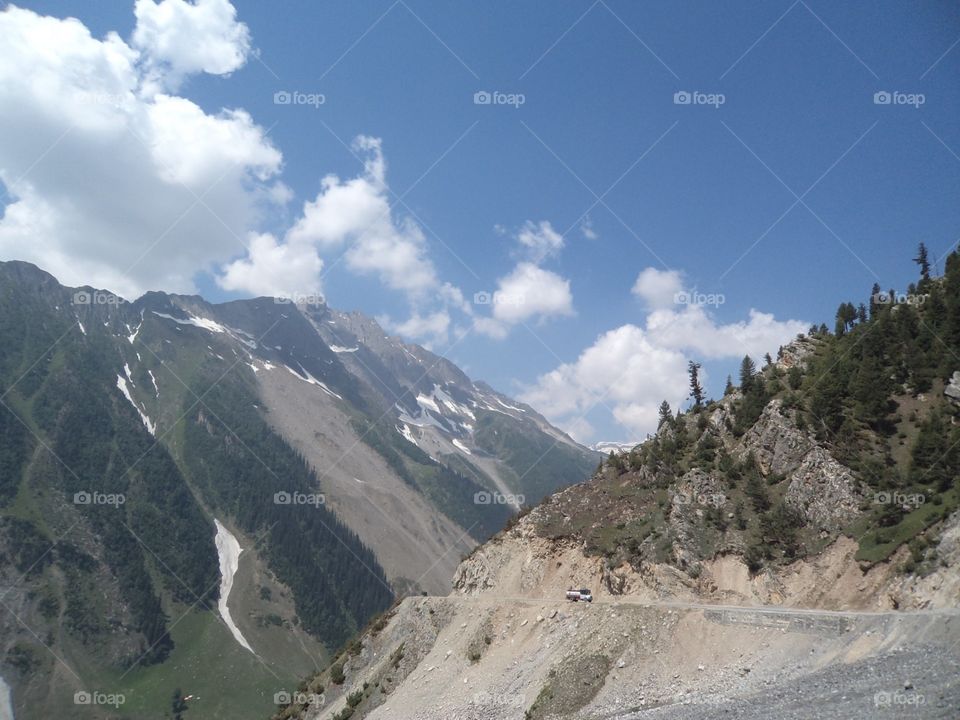 Mountain, Snow, No Person, Travel, Landscape